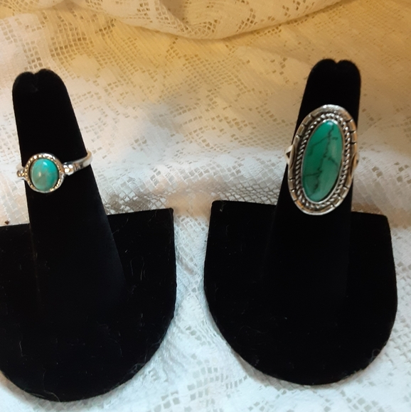 💍set of 8 boho rings size listed😀❤🛍 - Picture 3 of 11